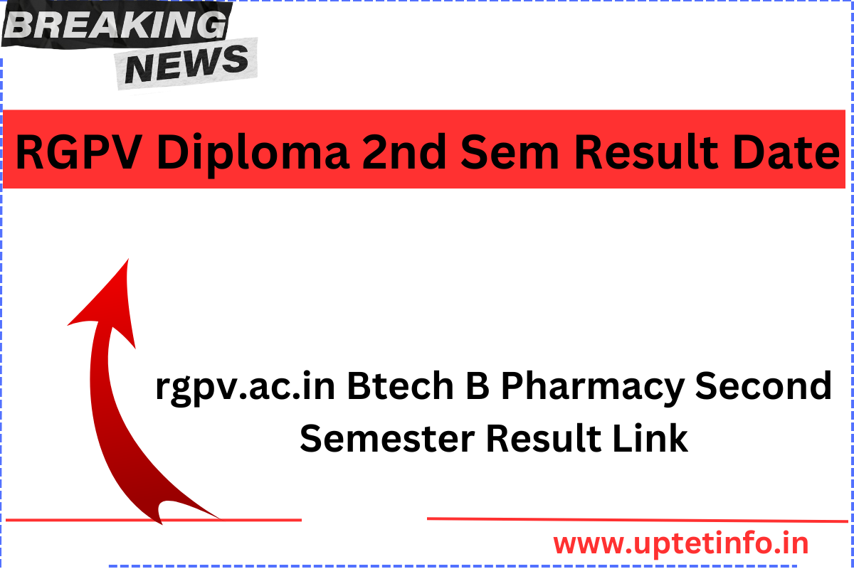 RGPV Diploma 2nd Sem Result Date 2023 Rgpv Ac In Btech B Pharmacy