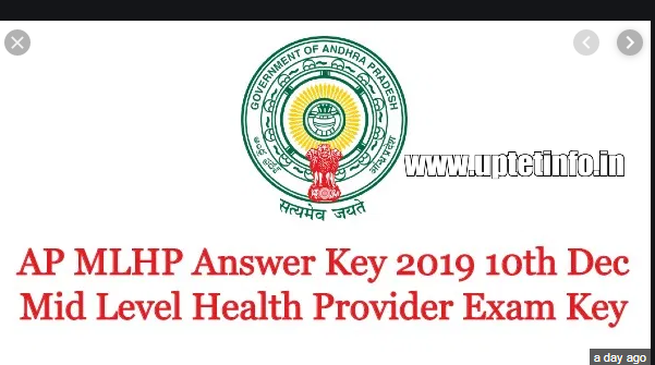 NHM AP MLHP Answer key 10 Dec 2019