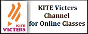 KITE Victers Channel app Online Classes