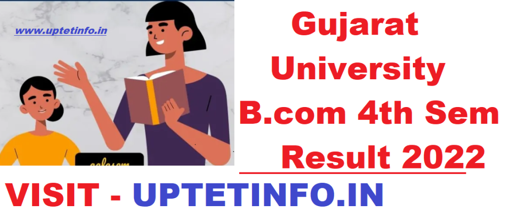 Gujarat University B.com 4th Sem Result 2022