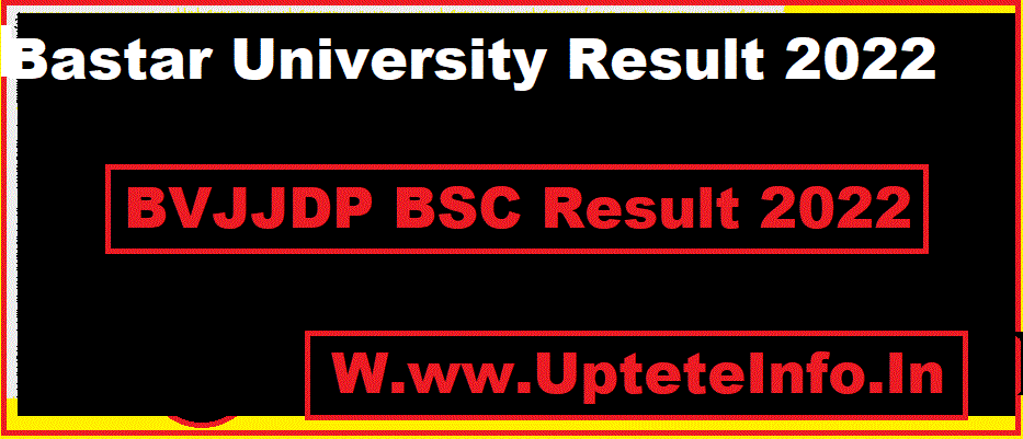 Bastar University BSC Result 2022