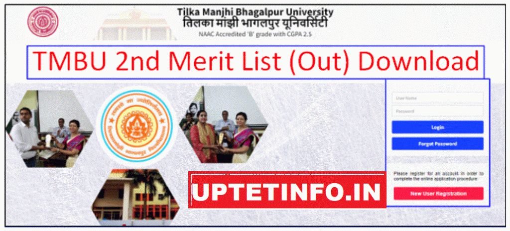 TMBU 2nd Merit List 2022