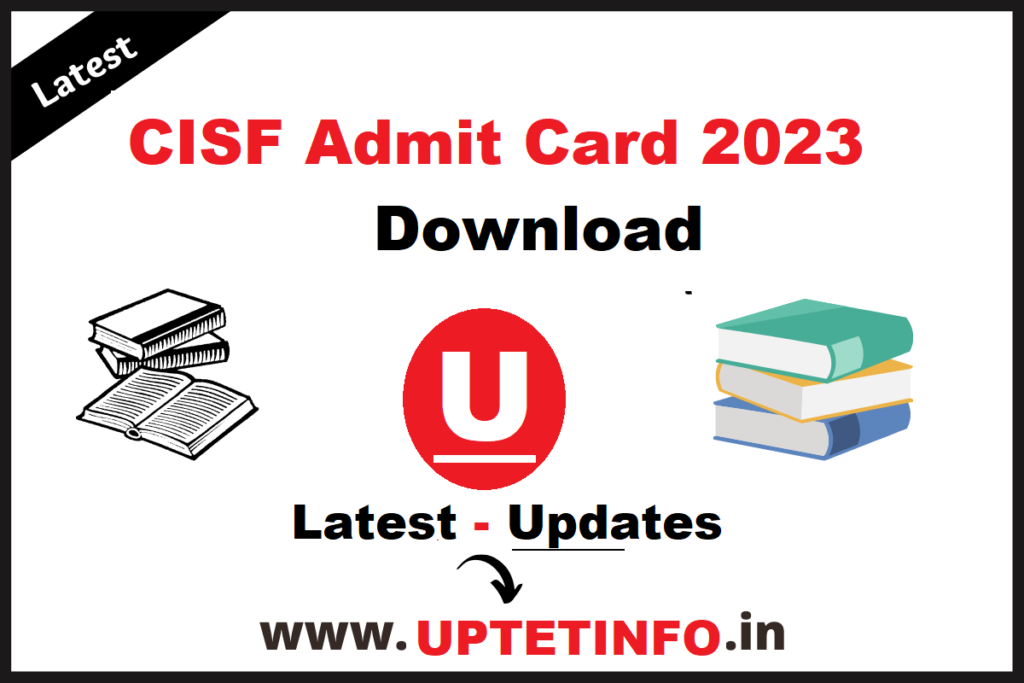 CISF HCM Admit Card 2023