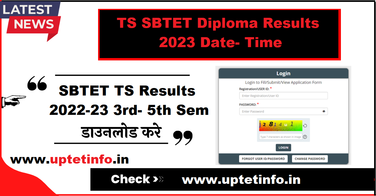 {sbtet.telangana.gov.in} TS SBTET Diploma Results 2023 Manabadi SBTET