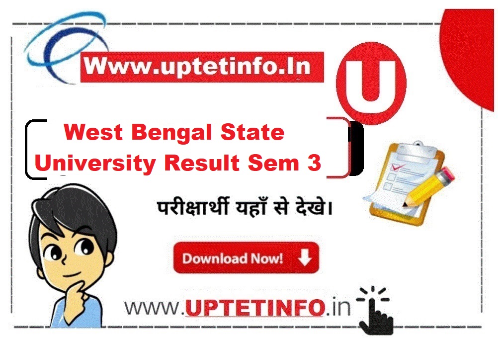 West Bengal State University [WBSU] Result Sem 3 2023 