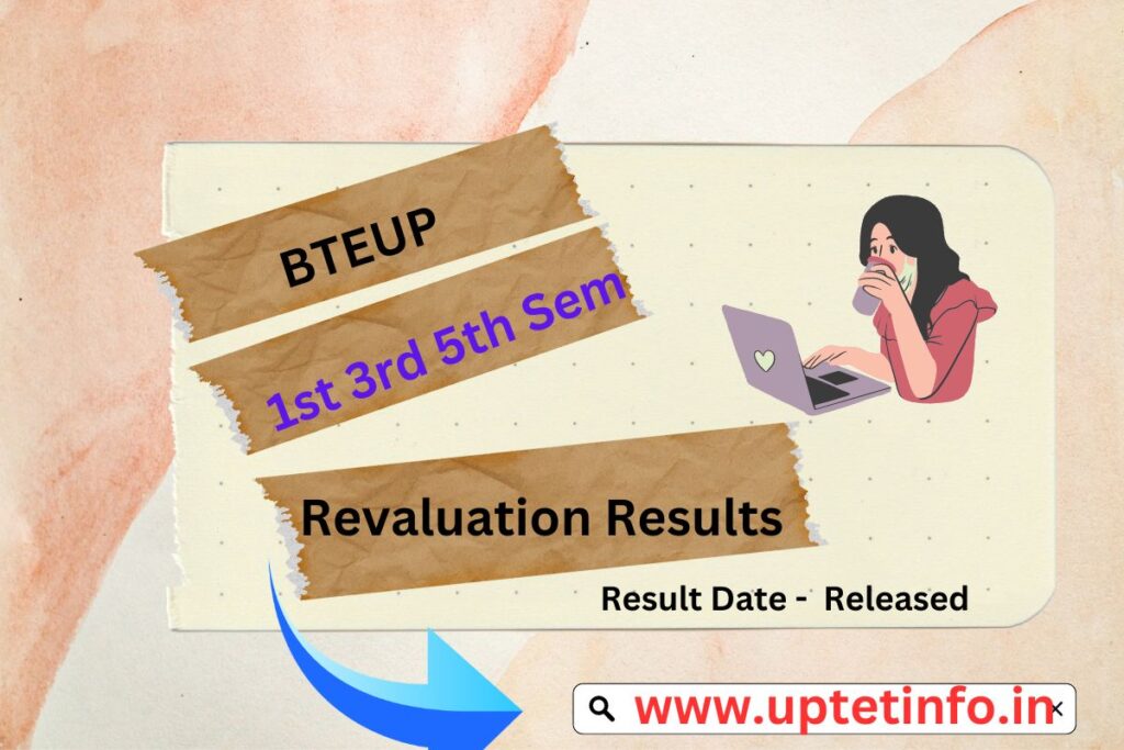 BTEUP 1st 3rd 5th Sem Revaluation Results 2023