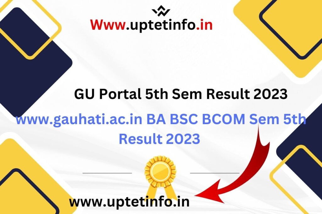 GU Portal 5th Sem Result 2023 