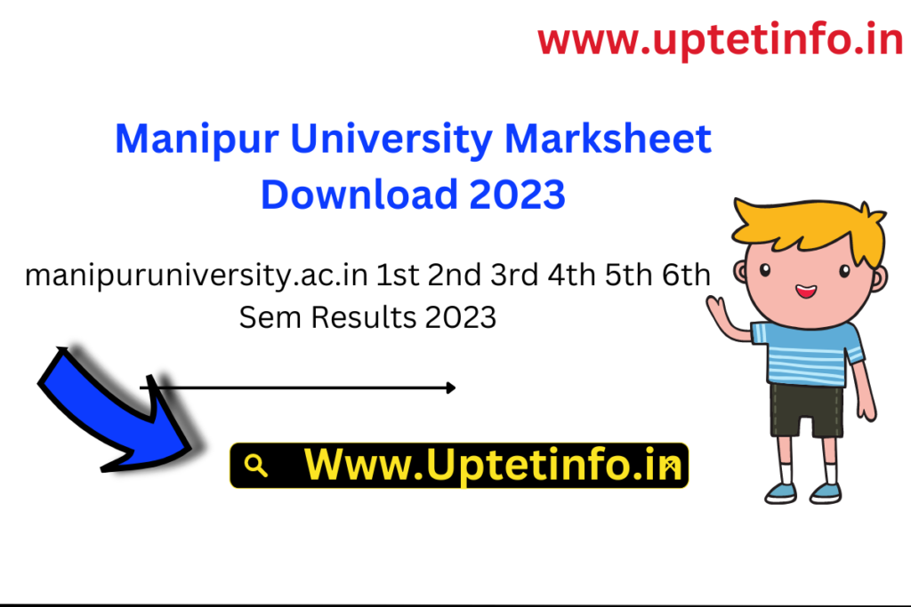 Manipur University Marksheet Download 2023 1st 2nd 3rd 4th 5th 6th Sem