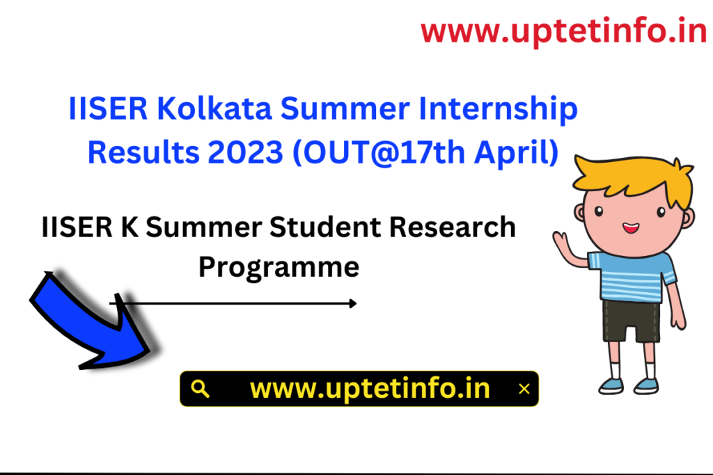 IISER K Summer Student Research Programme