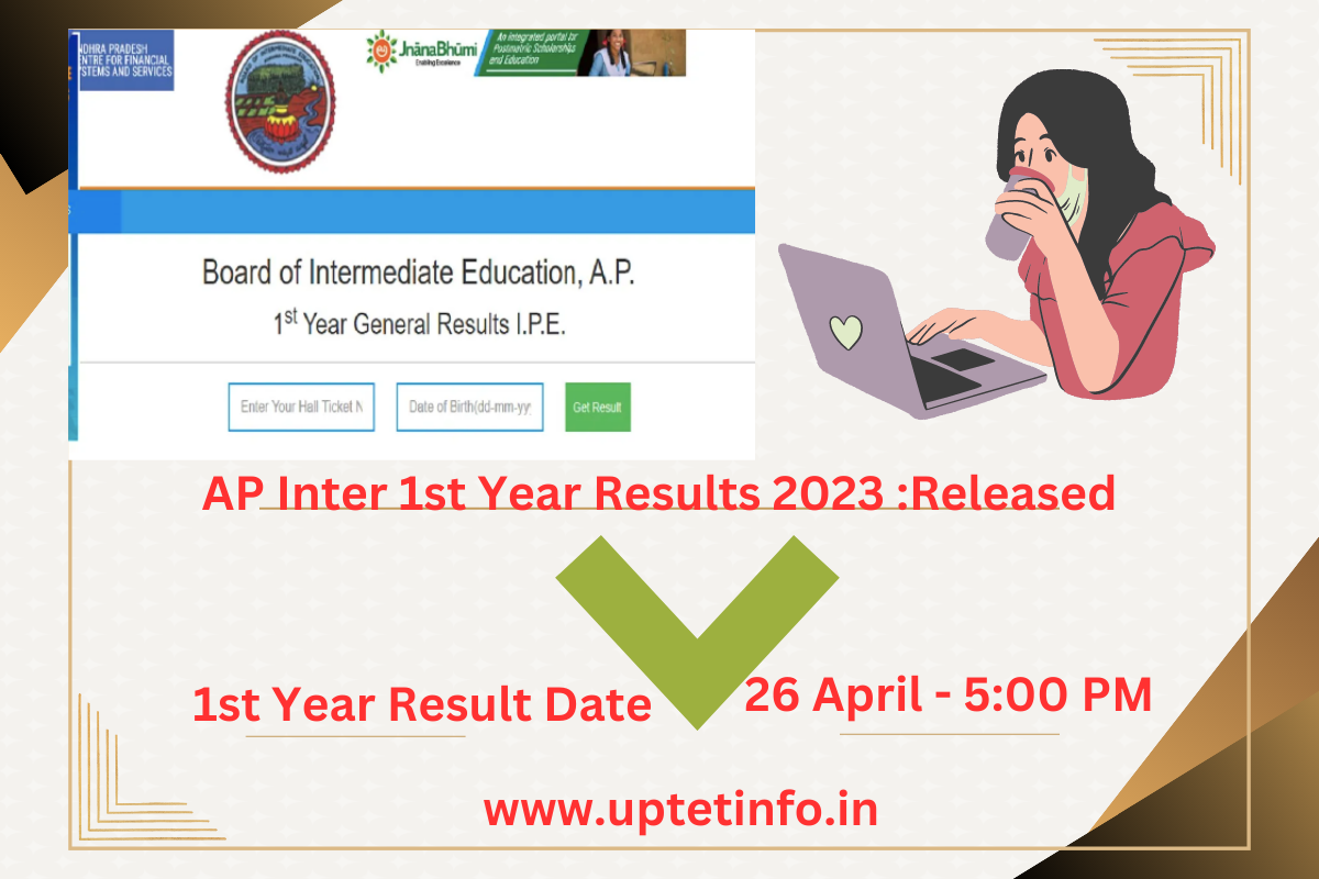 Jnanabhumi AP Inter 1st Year Results 2023 Manabadi AP Intermediate