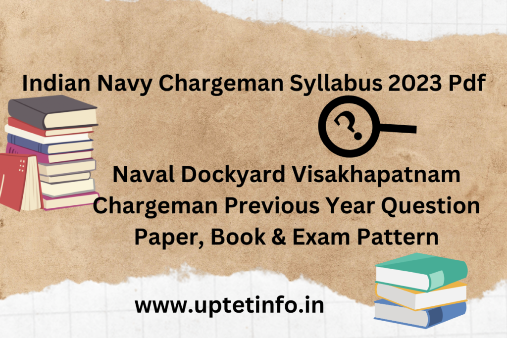 Indian Navy Chargeman Syllabus 2023 Pdf