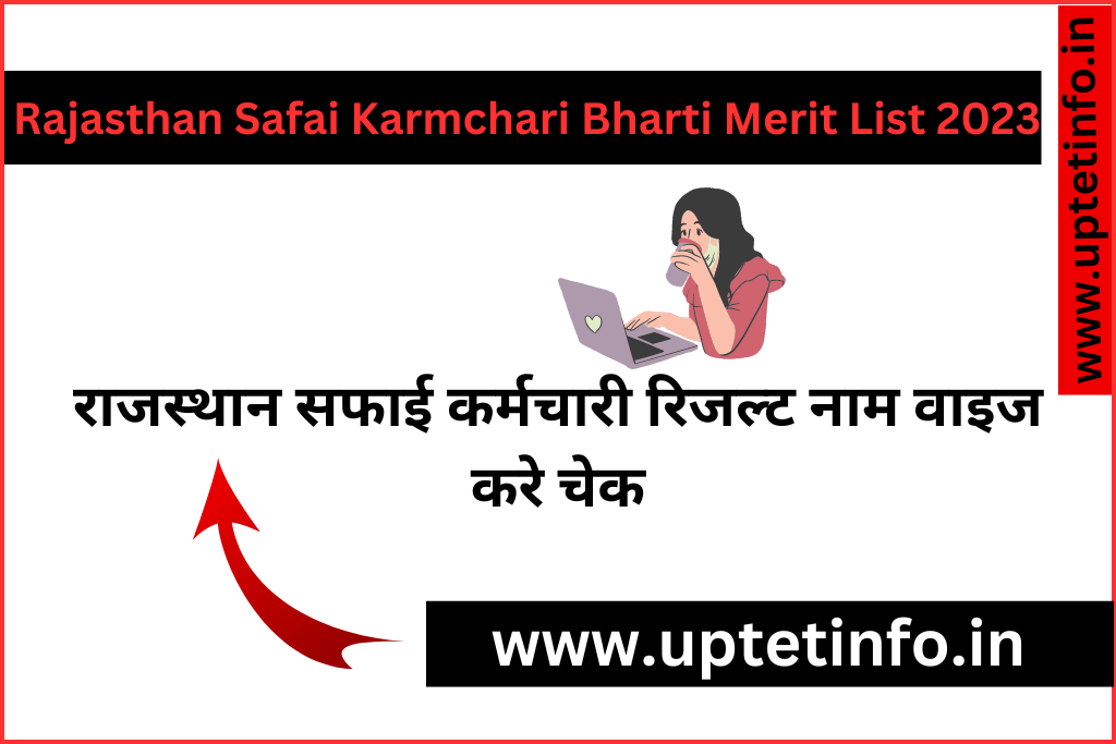 Rajasthan Safai Karmchari Bharti Merit List 2023