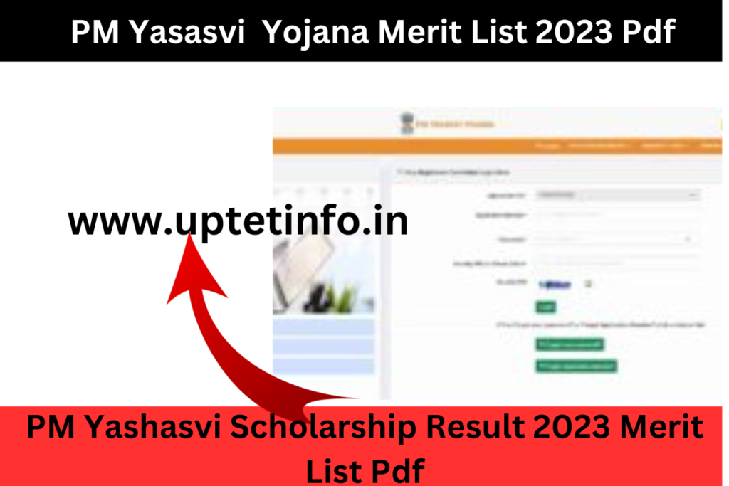    PM Yasasvi  Yojana Merit List 2023 Pdf