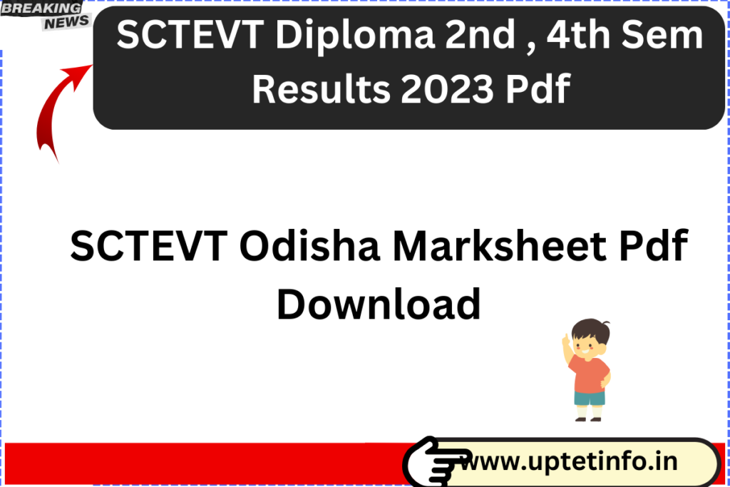 SCTEVT Diploma 2nd , 4th Sem Results 2023 Pdf