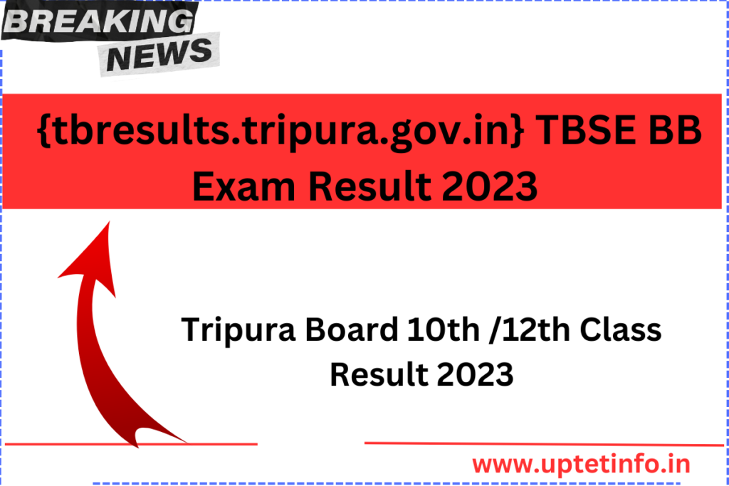  TBSE BB Exam Result 2023 