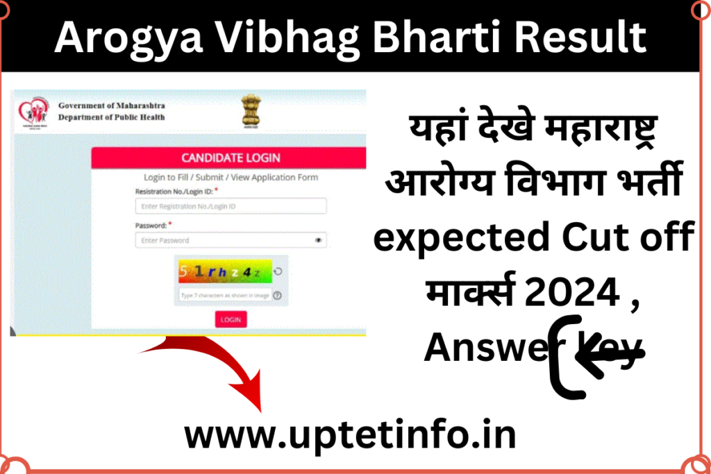 Arogya Vibhag Bharti Result