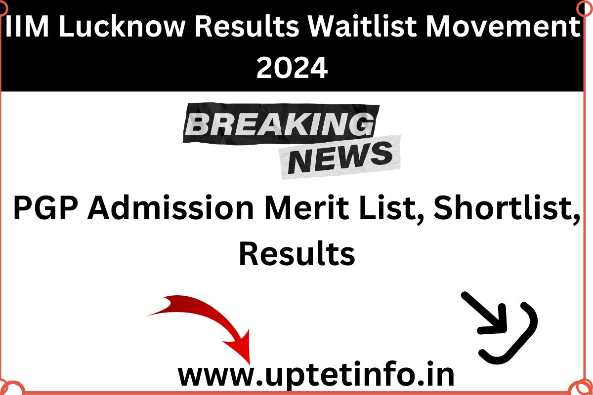 IIM Lucknow Results Waitlist Movement 2024