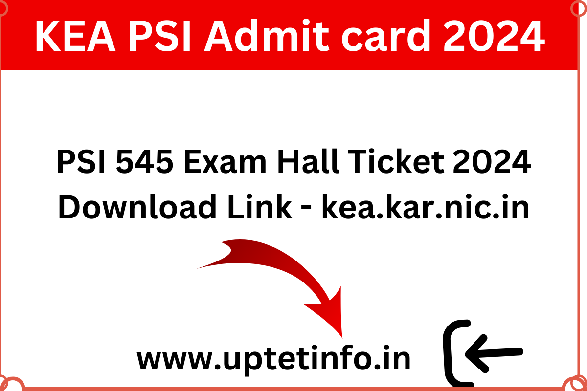 KEA PSI Admit card 2024
