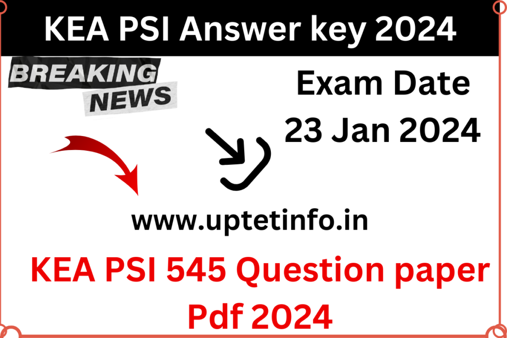 KEA PSI Answer key 2024