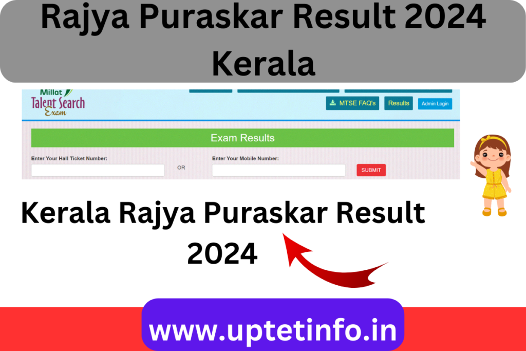 Rajya Puraskar Result 2024 Kerala