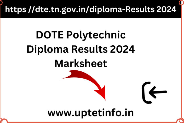 https //dte.tn.gov.in/diplomaResults 2024 {Oct /Nov} DOTE Polytechnic