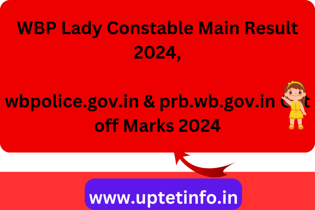 WBP Lady Constable Main Result 2024