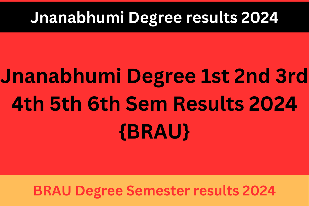Jnanabhumi Degree results 2024