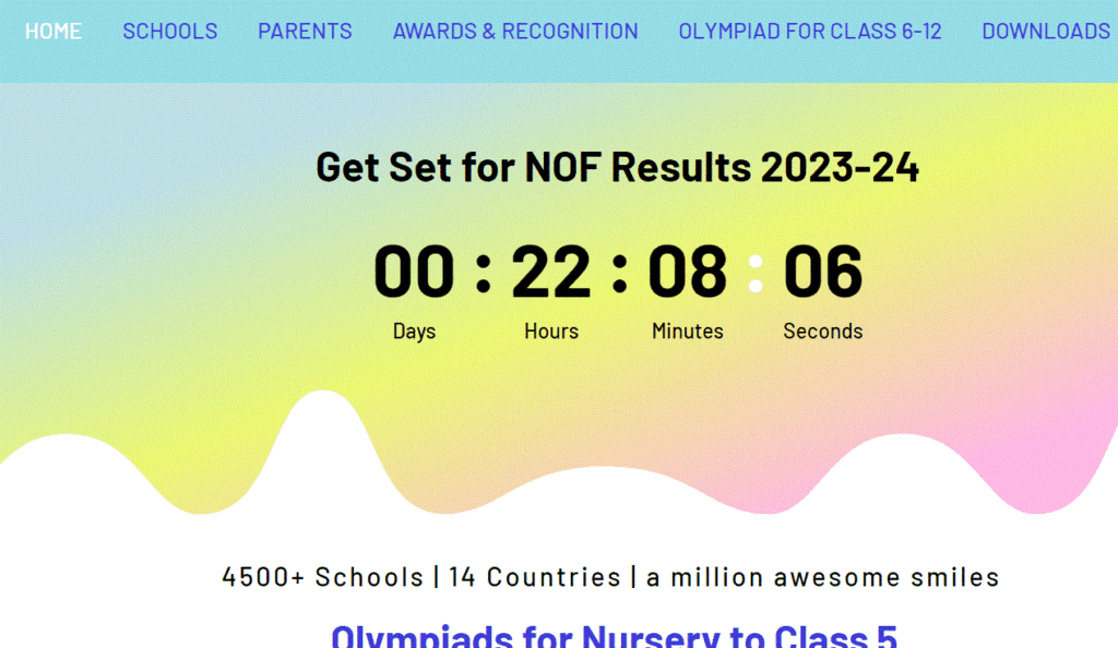 NOF Junior Olympiad Results 2024 {OUT 5th March